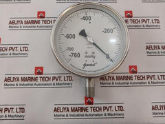 General Instruments BSPG-V Pressure Gauge -760 To 0 mmHg