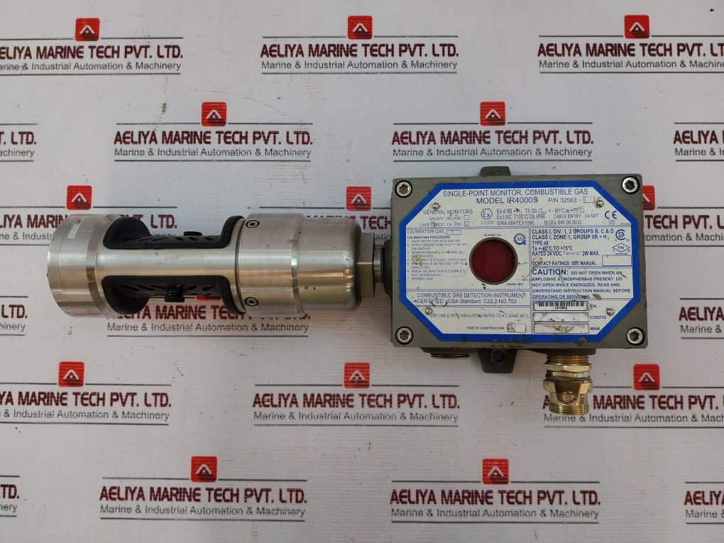 General Monitors Ir4000S Single-point Monitor Gas Detector