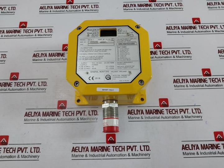General Monitors S4100 T 31100-2 Detector/Transmitter 18.5-35 Vdc 1A