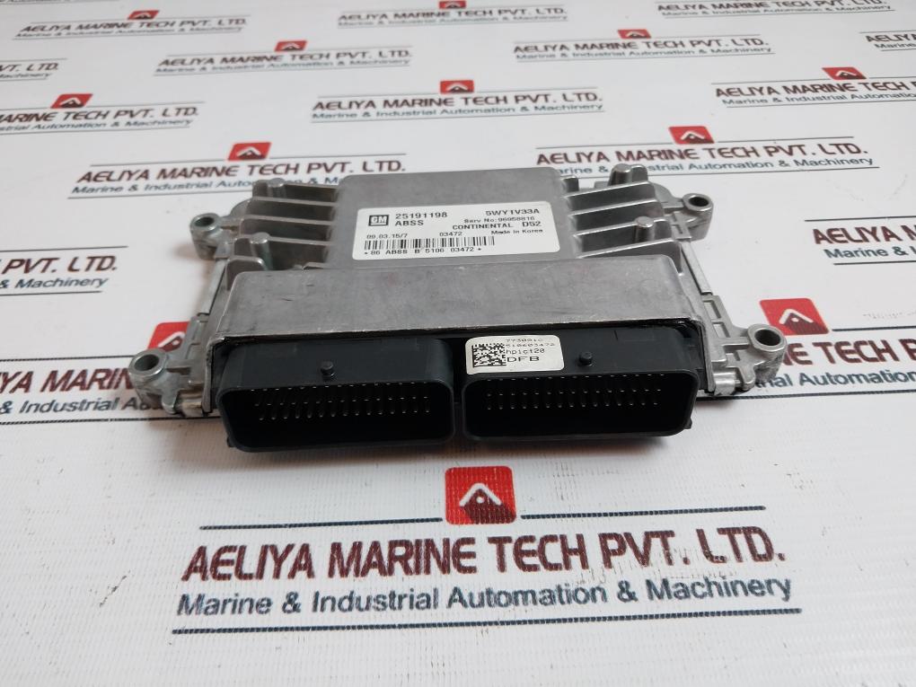 General Motor Continental D52 5WY1V33A Engine Controller 25191198