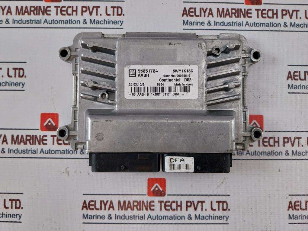 General Motor Continental D52, ECU Engine Controller Chevrolet Spark