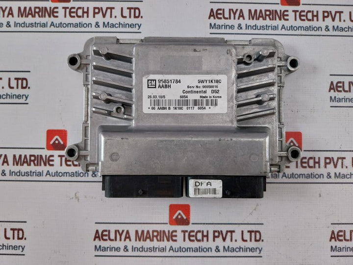 General Motor Continental D52, Ecu Engine Controller Chevrolet Spark