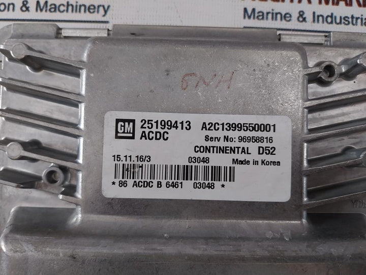 General Motors 96958816 ECU Engine Controller Chevrolet Spark
