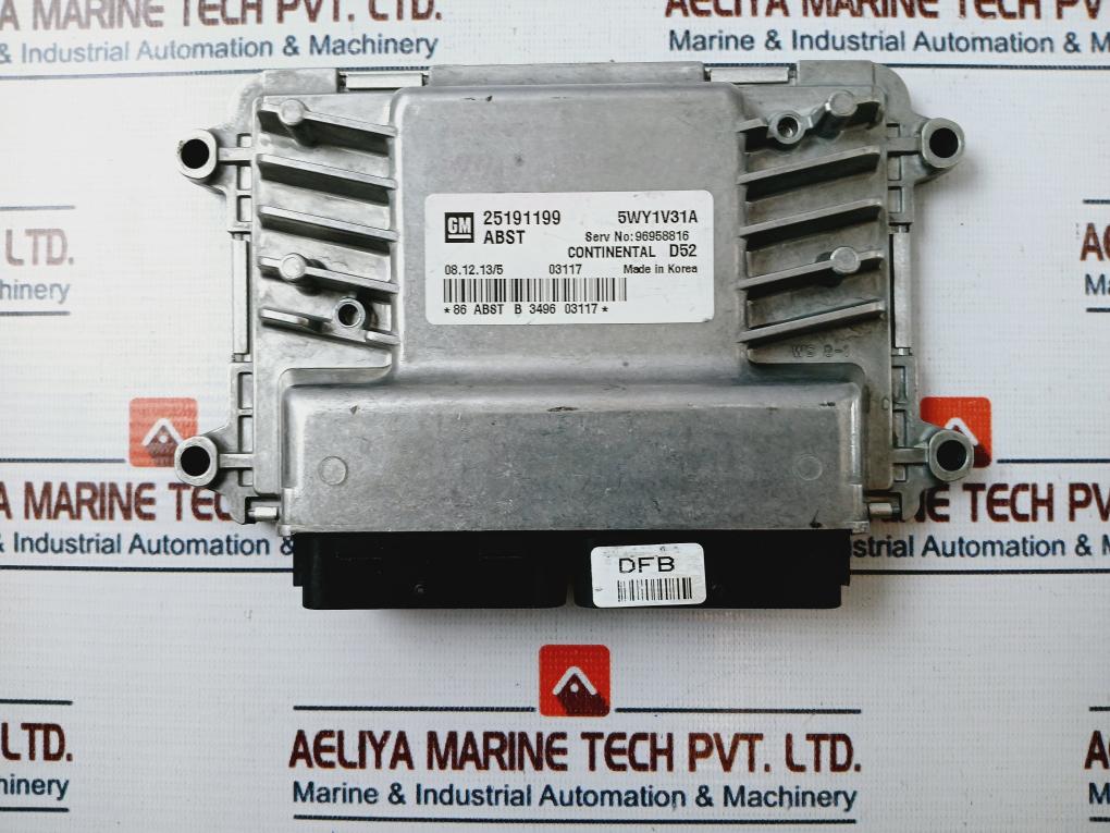 General Motors Continental D52 ECU Engine Controller 96958816