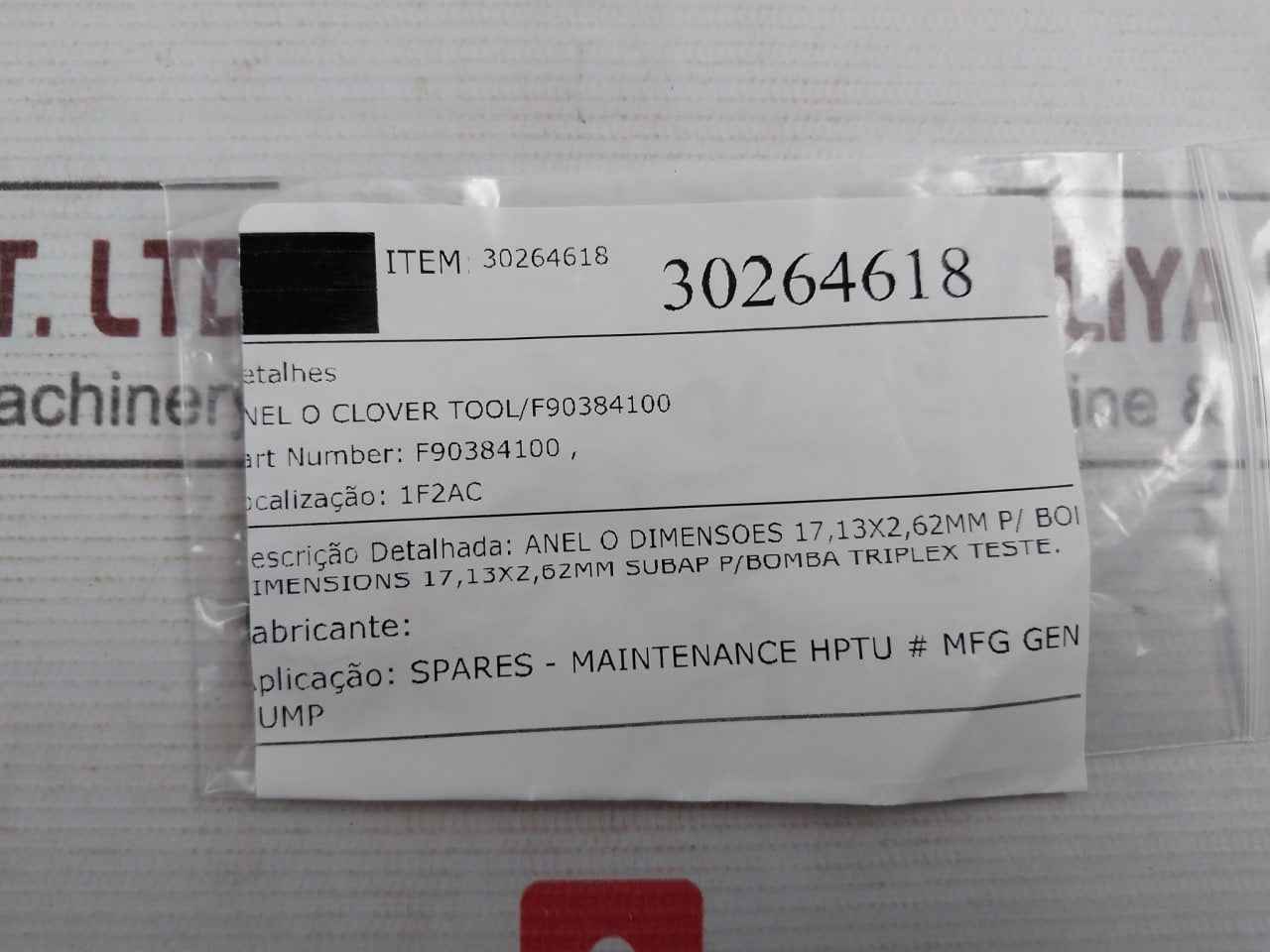 General Pump 90389100 O-ring Kit Spare For Hptu Bop Triplex Pump 70 Duro