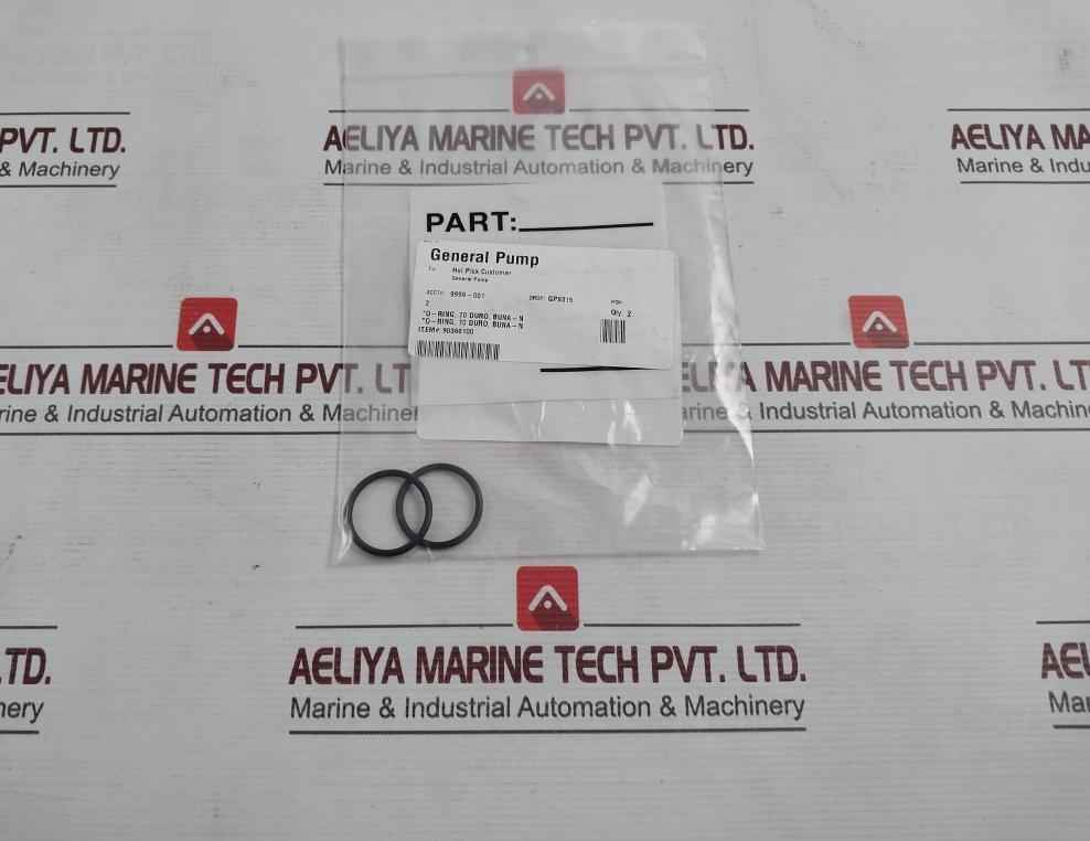 General Pump 90389100 O-ring Kit Spare For Hptu Bop Triplex Pump 70 Duro