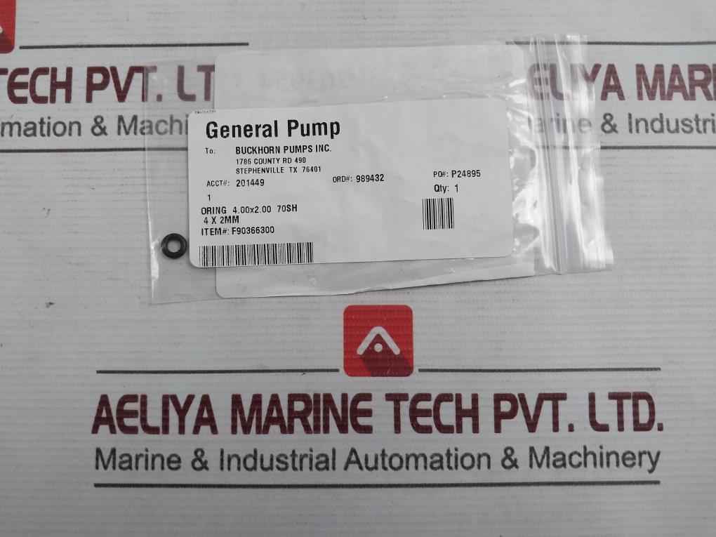 General Pump 90389100 O-ring Kit Spare For Hptu Bop Triplex Pump 70 Duro