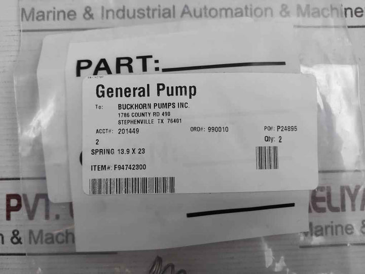 General Pump 90389100 O-ring Kit Spare For Hptu Bop Triplex Pump 70 Duro