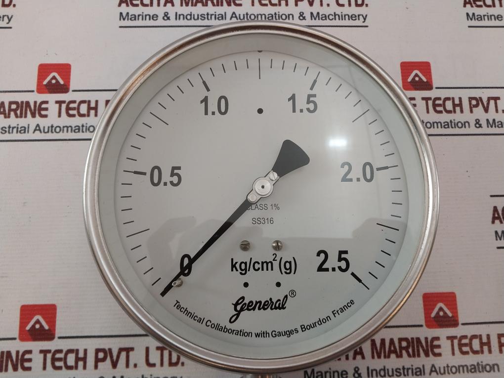 General SS316 Temperature Gauge