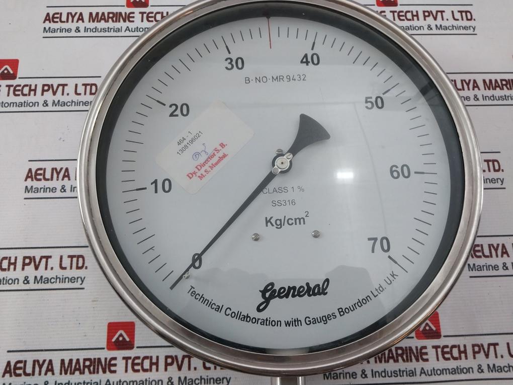 General SS316 Temperature Gauge ,MR9432
