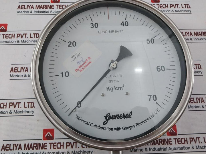 General SS316 Temperature Gauge ,MR9432