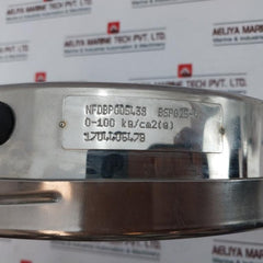 General Ss316 Temperature Gauge 0 – 100 Kg/Cm2 (G)