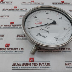 General Ss316 Temperature Gauge 0 – 100 Kg/Cm2 (G)
