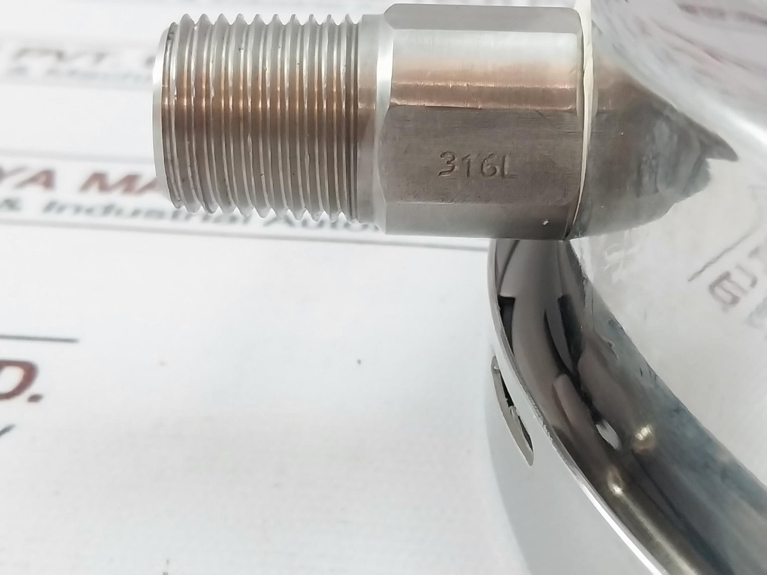 General Ss316 Temperature Gauge 0 – 100 Kg/Cm2 (G)