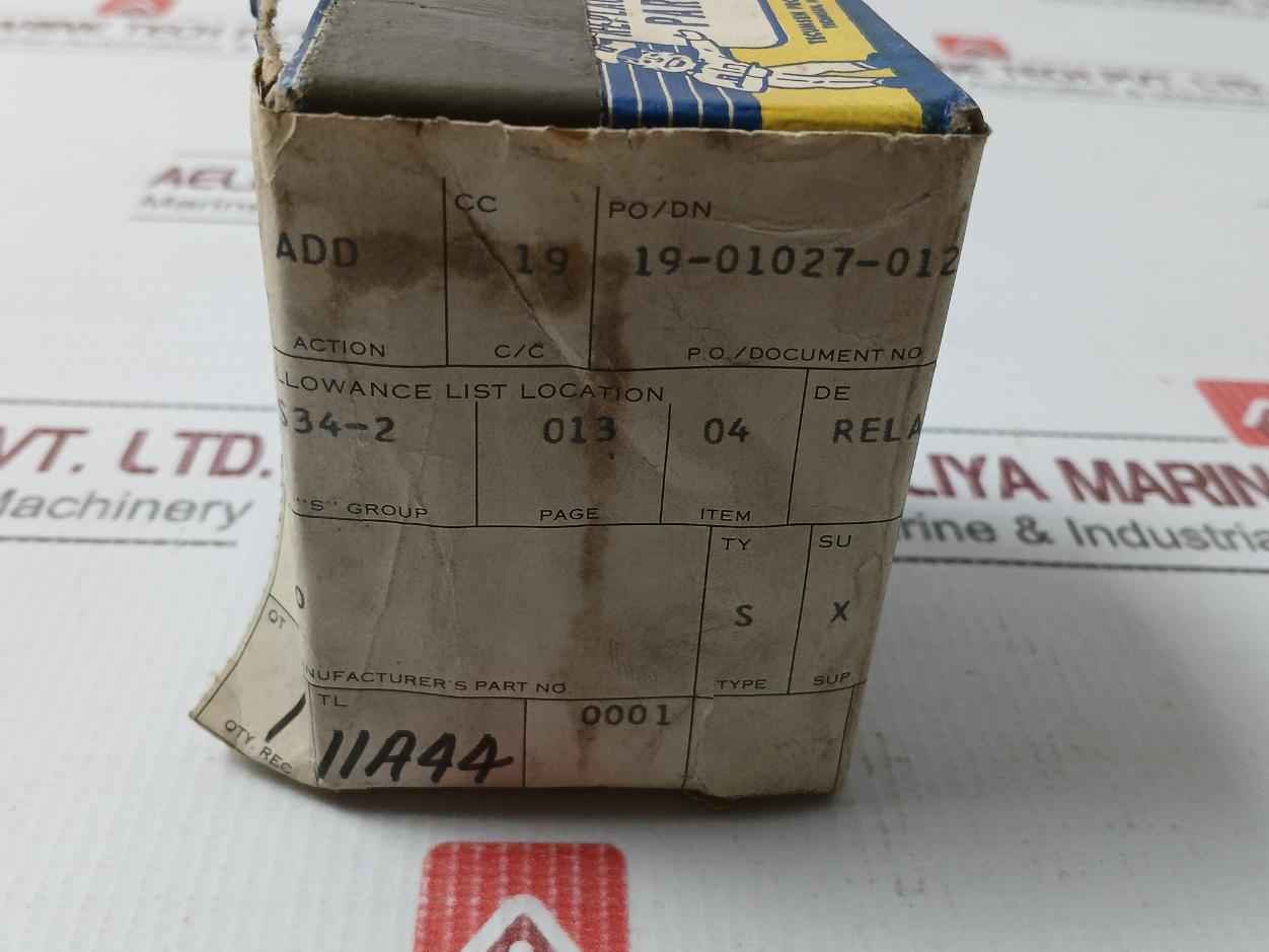 General Electric 3Arr3B2N3 Industrial Relay Used