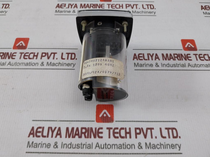 General Electric 50-240212Aaab1 Ac Time Meter 2,5W 120V 60Hz