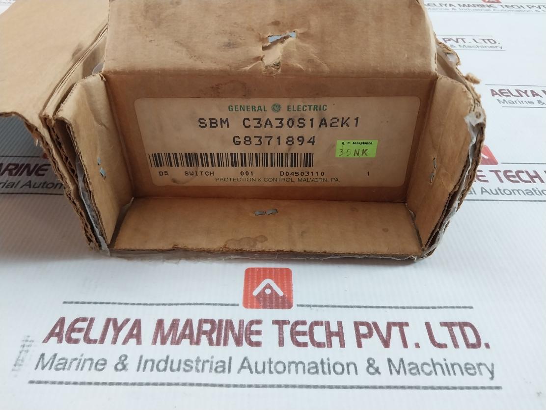 General Electric C3A30S1A2K1 Sbm Switch 183-b-7833-p3
