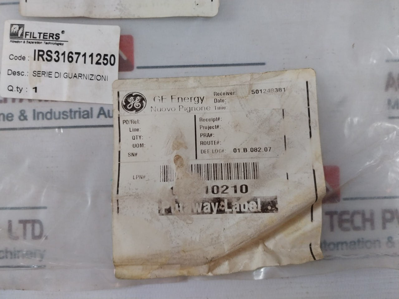 General Electric Irf316711250 Gasket Set