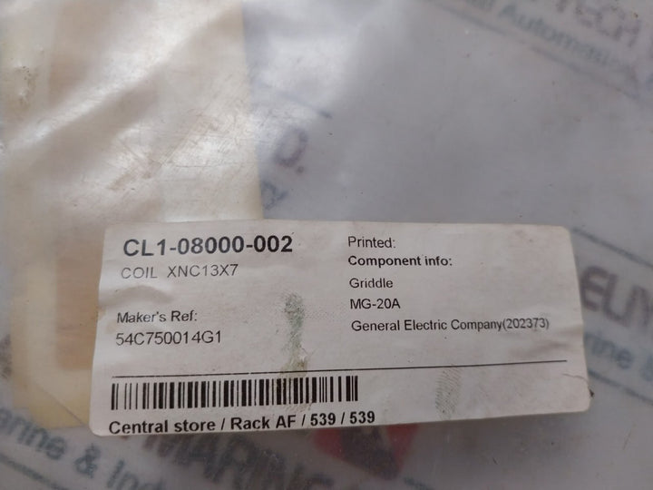 General Electric Xnc13X7 Heating Element 54C750014G1