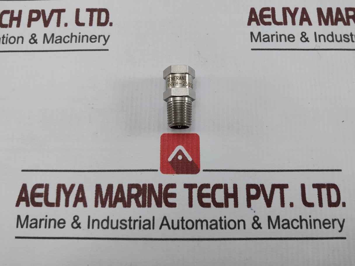 Generant Vrvh-250Ss-b-500 High Pressure Vent Relief Valve