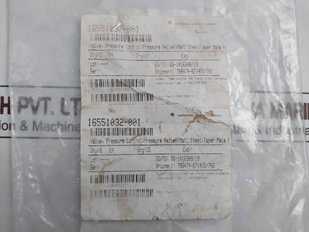 Generant Vrvh-250Ss-b-500 Pressure Control Valve T3 Energy