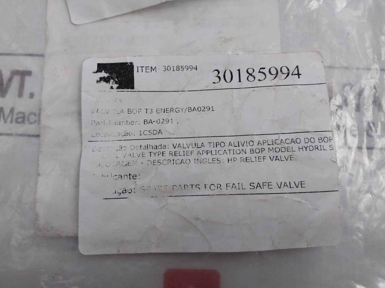 Generant Vrvh-250Ss-b-500 Pressure Control Valve T3 Energy
