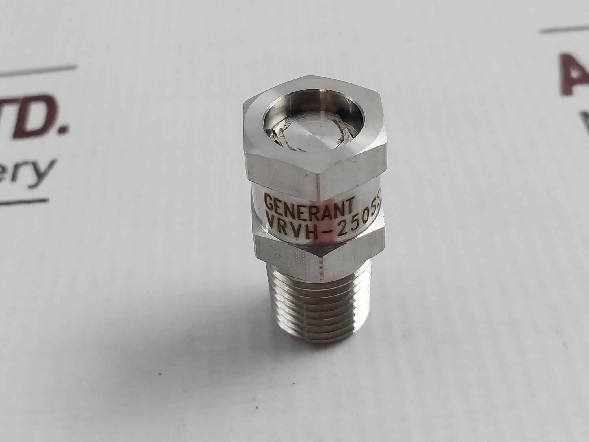 Generant Vrvh-250Ss-b-500 Pressure Control Valve T3 Energy
