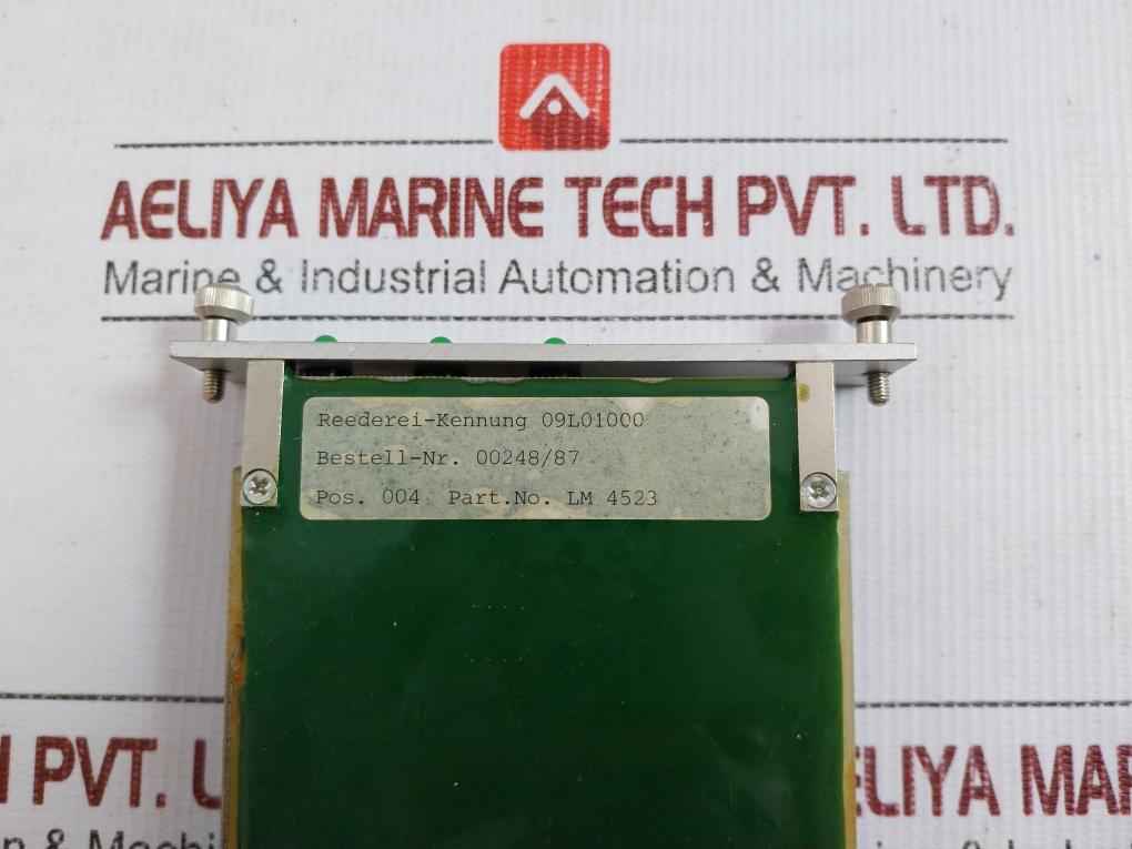 Generator Monitoring Pcb Module Reederei-kennung Lm 4523