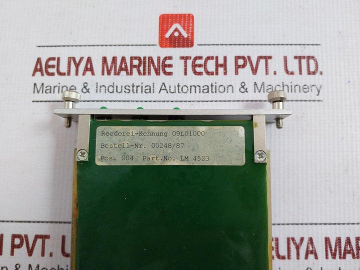 Generator Monitoring Pcb Module Reederei-kennung Lm 4523