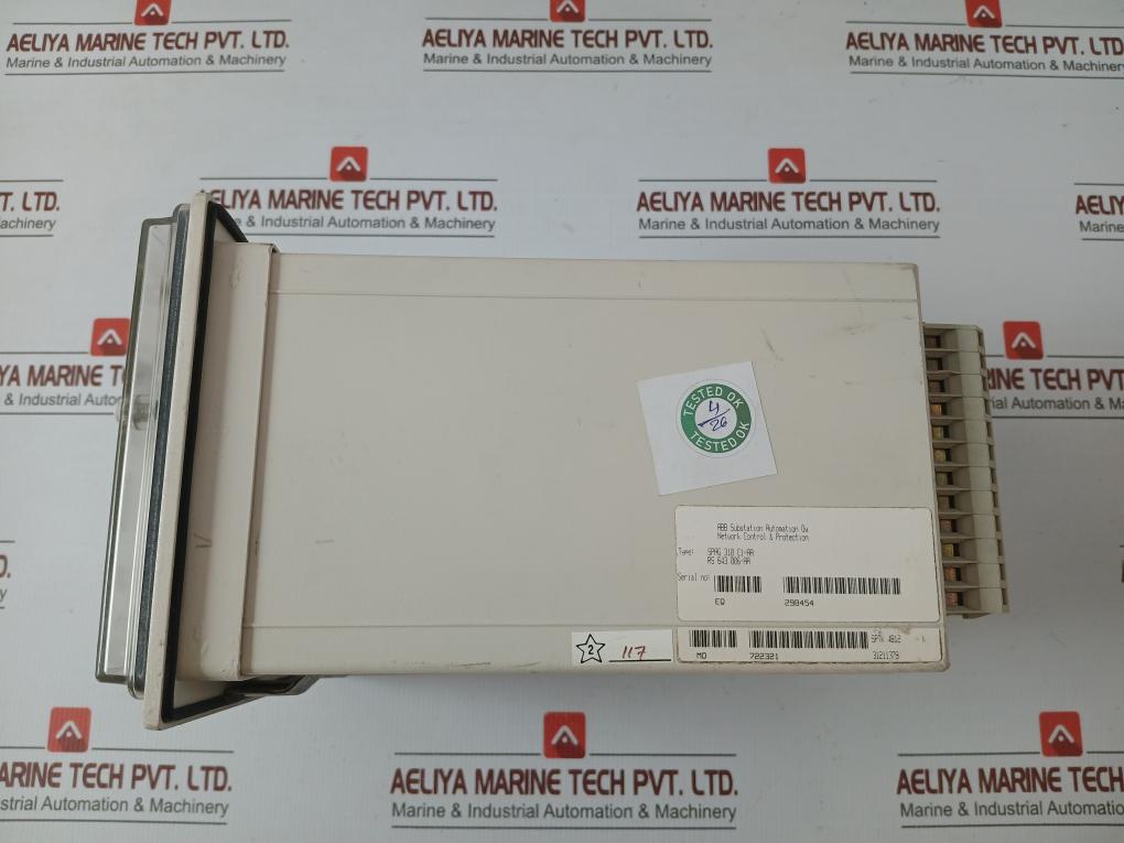 Generator Protection Relay Spag 310 C1-aa Abb 80-265V Acdc