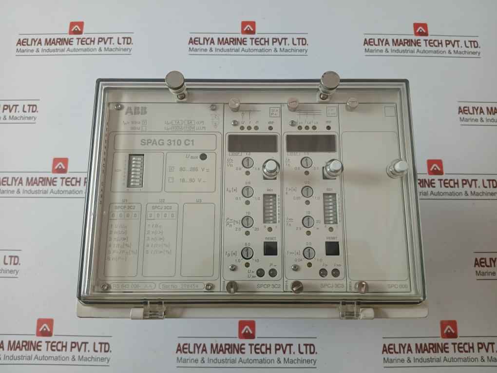 Generator Protection Relay Spag 310 C1-aa Abb 80-265V Acdc