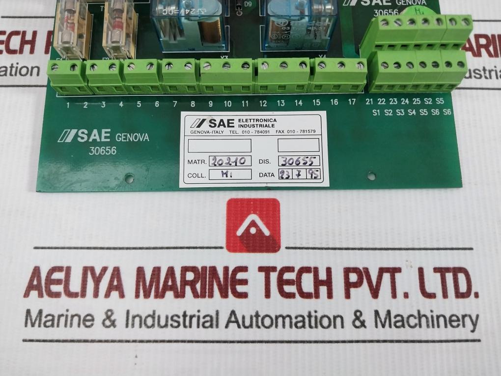 Genova Pcb Board 30656 Sae Elettronica
