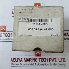 Gent 14112-08ea Manual Call Point 250vac-50/60 Hz 24vdc-10a 48vdc-3a