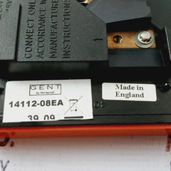 Gent 14112-08ea Manual Call Point 250vac-50/60 Hz 24vdc-10a 48vdc-3a