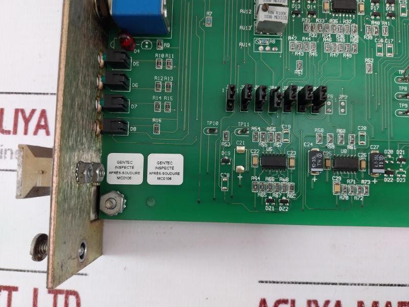 Gentec 130-18014 Charger Control Lm: C115531-05 Printed Circuit Board Mc0106