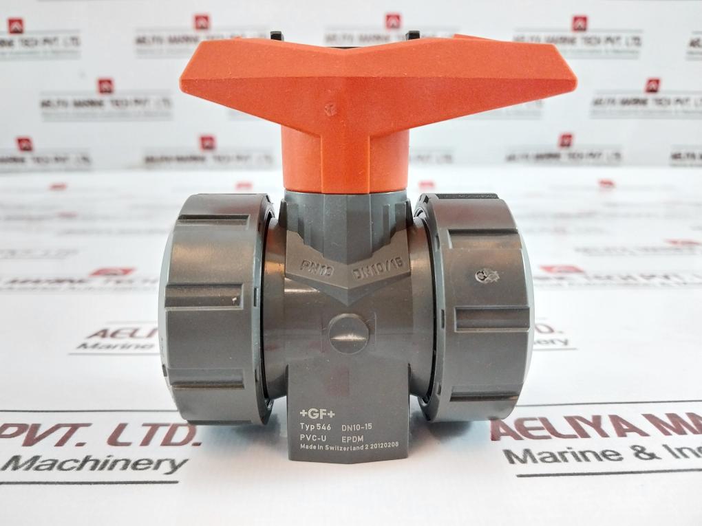 Georg Fischer 546 Pvc Ball Valve Dn10/15 Pn16 2-way Epdm