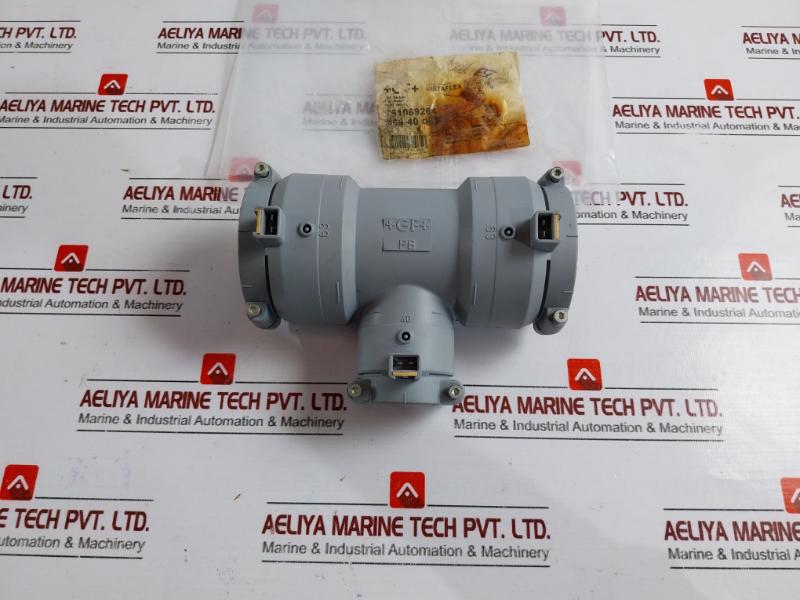 Georg Fischer 761069264 Instaflex Red Tee 90d Reduced 63-63-40