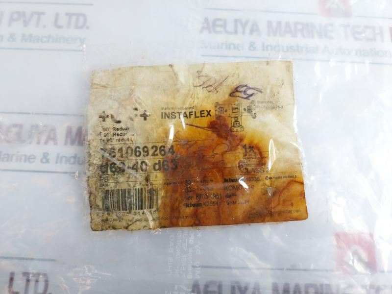 Georg Fischer 761069264 Instaflex Red Tee 90d Reduced 63-63-40