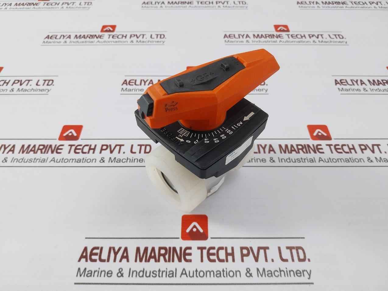 Georg Fischer D25 Dn 20 Ball Valve Actuator 0-100 % Flow