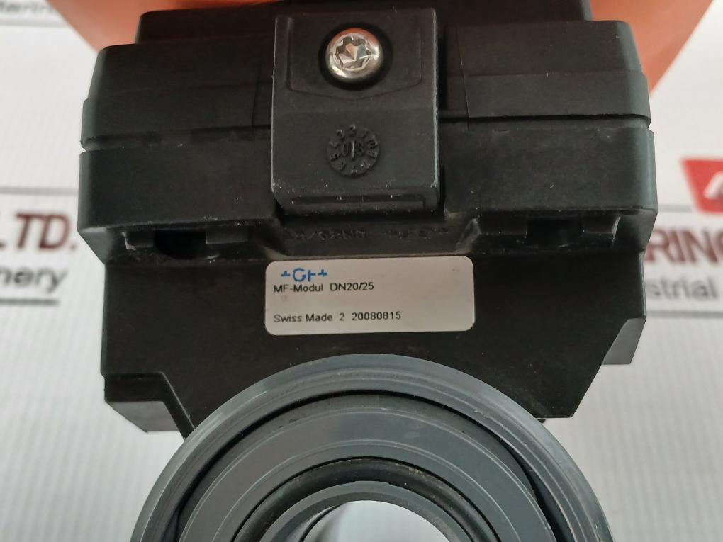 Georg Fischer Electric Actuator 100–230 Vac 50/60 Hz Part No 130/Pvc-u/Epdm