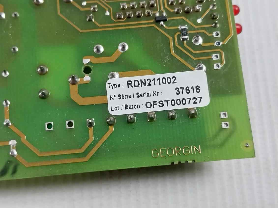 Georgin Rdn211002 Intrinsic Safe Relay M2097 1/2