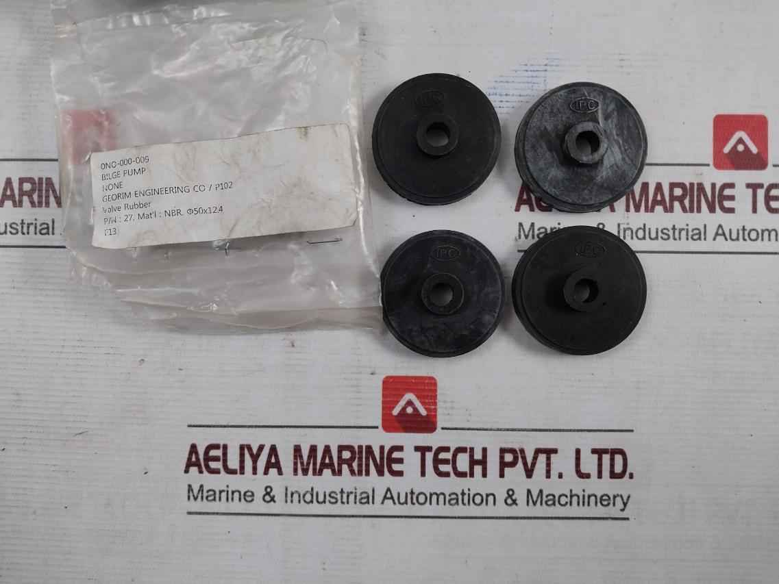 Georim 27 Valve Rubber Set 54 0No-000-00A 0No-000-00J