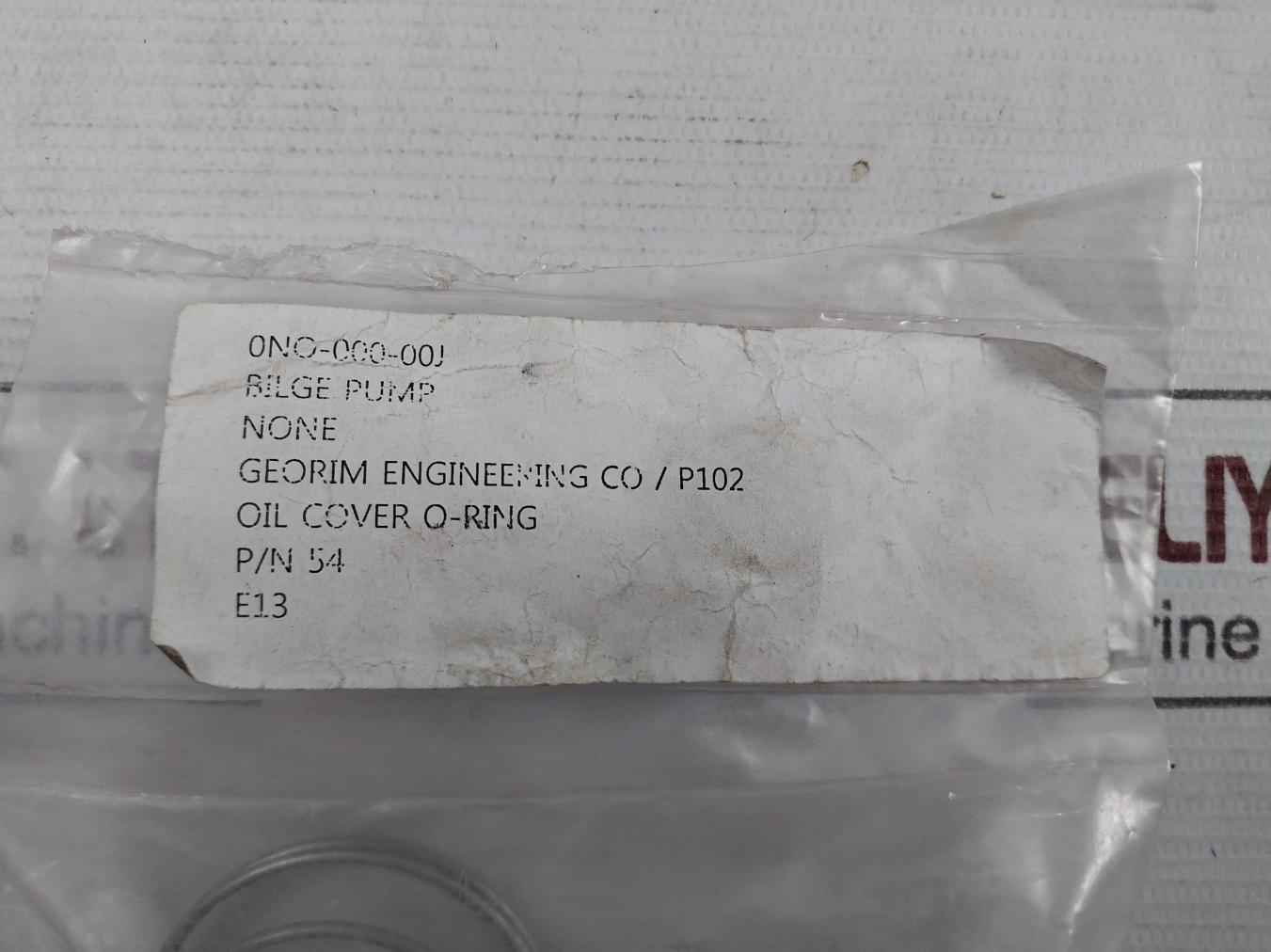 Georim 27 Valve Rubber Set 54 0No-000-00A 0No-000-00J