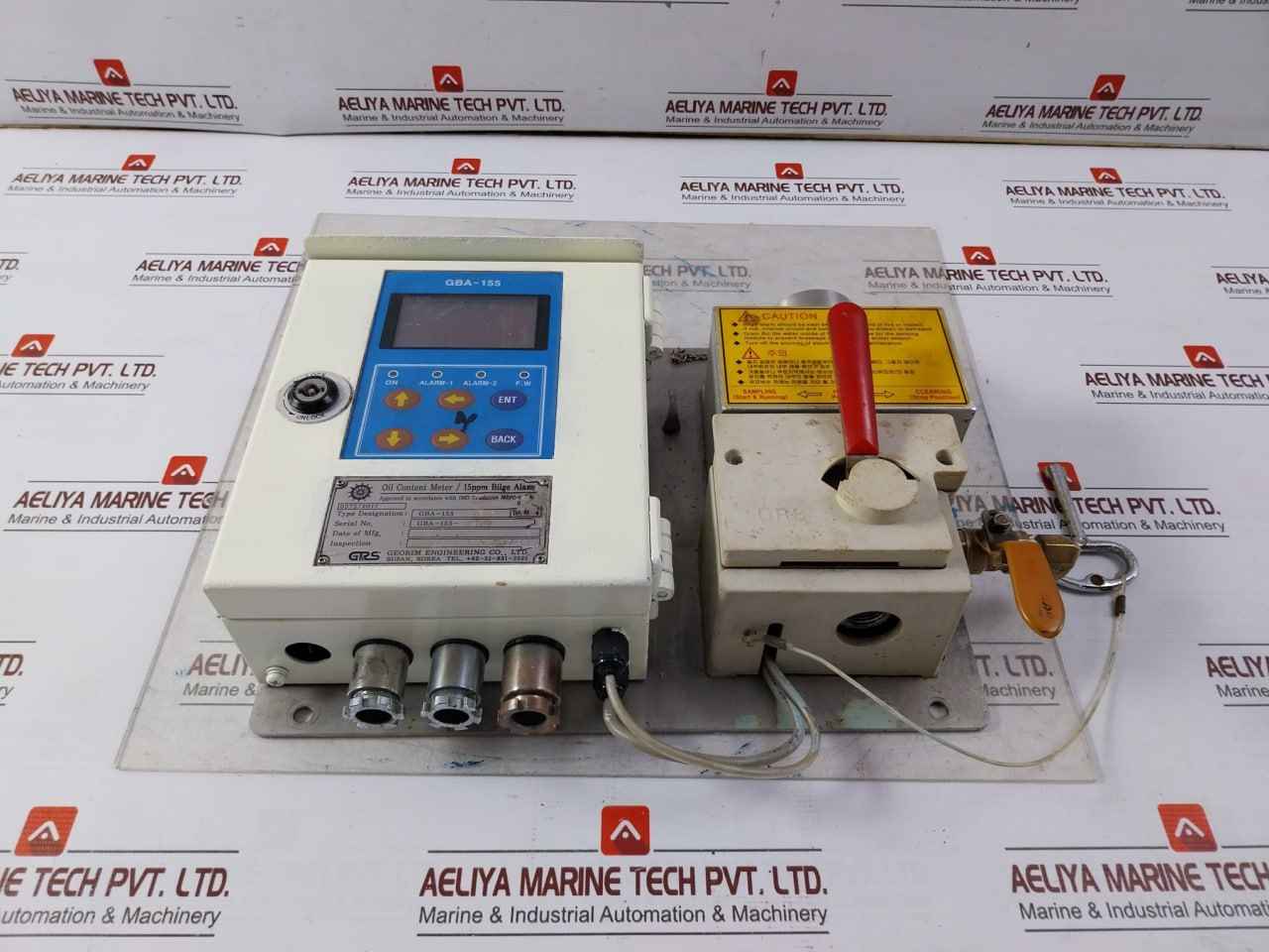 Georim Gba-155 Oil Content Meter/15Ppm Bilge Alarm Bg-10Cp Rev: V3C 94V-0