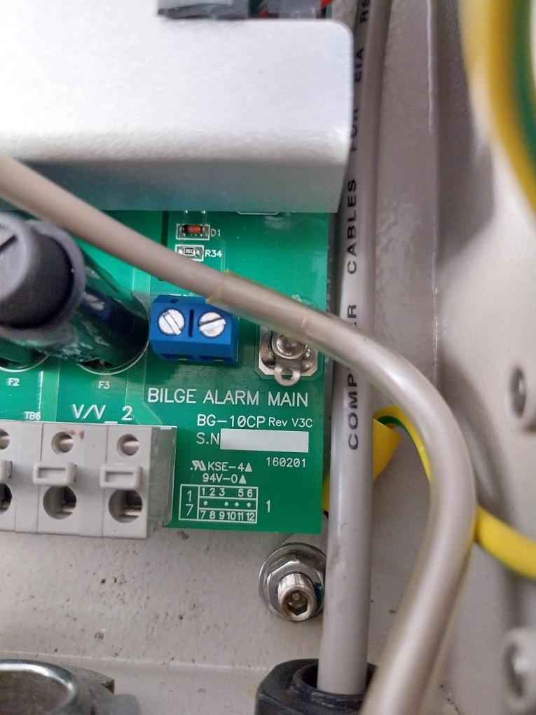 Georim Gba-155 Oil Content Meter/15Ppm Bilge Alarm Bg-10Cp Rev: V3C 94V-0