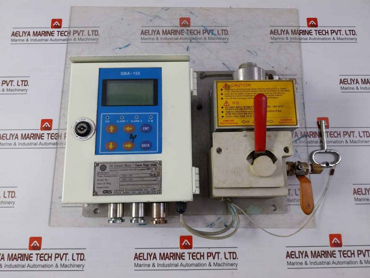 Georim Gba-155 Oil Content Meter/15Ppm Bilge Alarm Bg-10Cp Rev: V3C 94V-0