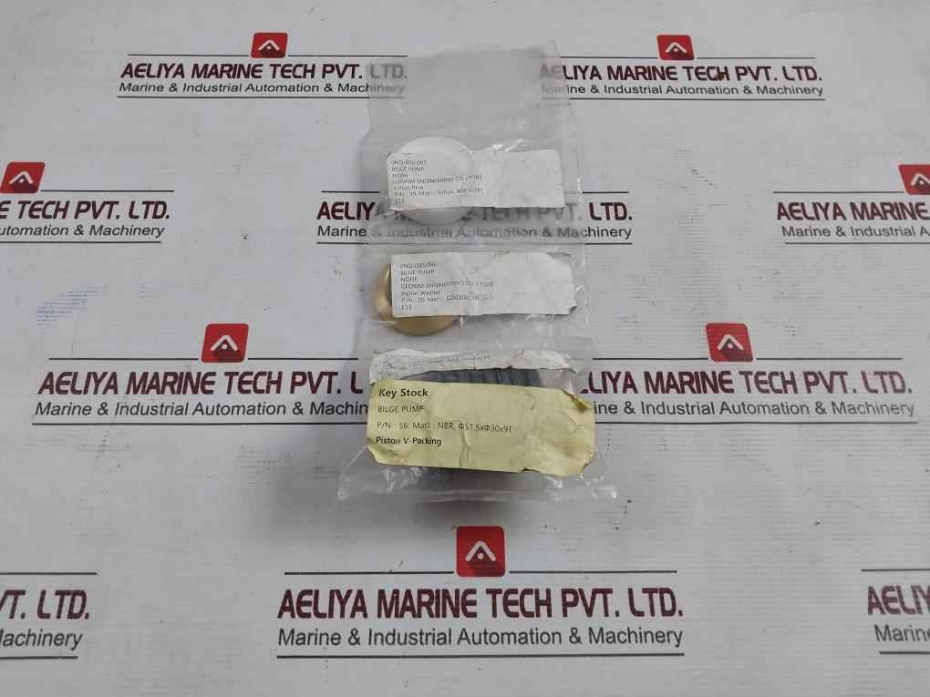 Georim Piston V-packing Set For Bilge Pump P102 C2600Be 0No-000-007 E13