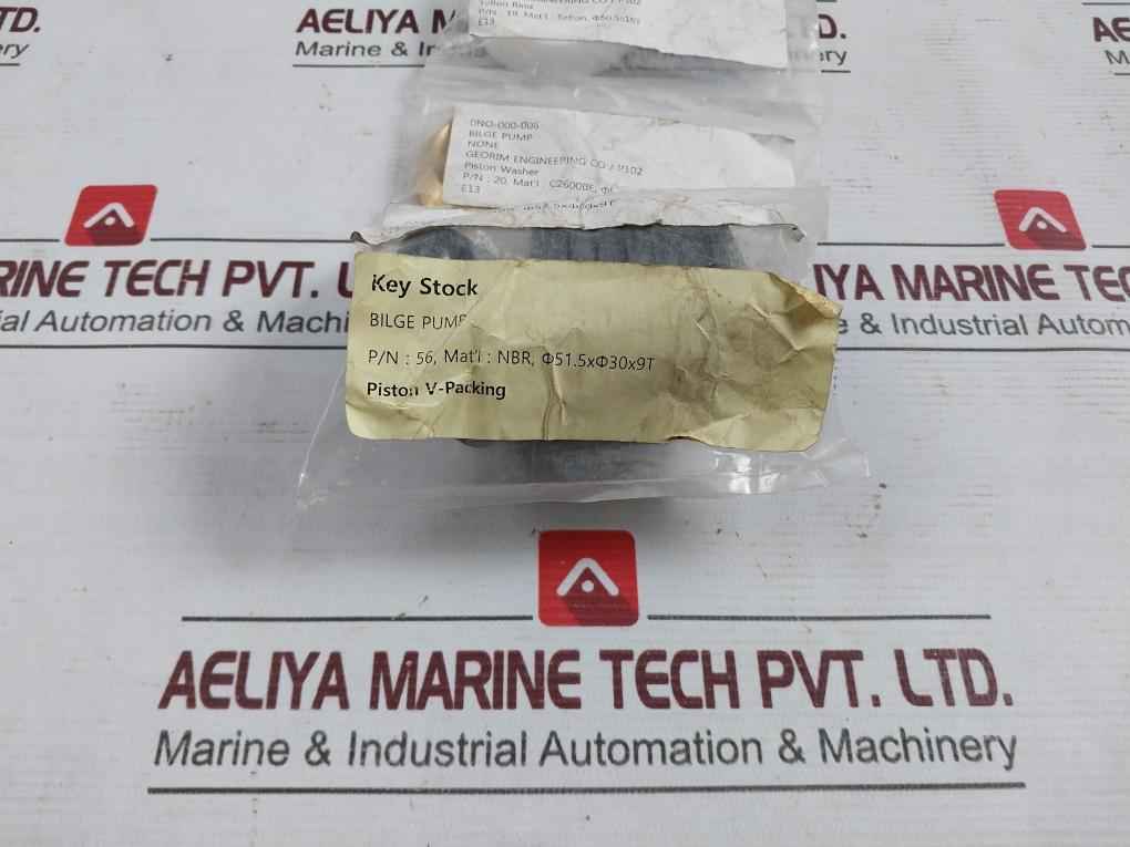 Georim Piston V-packing Set For Bilge Pump P102 C2600Be 0No-000-007 E13