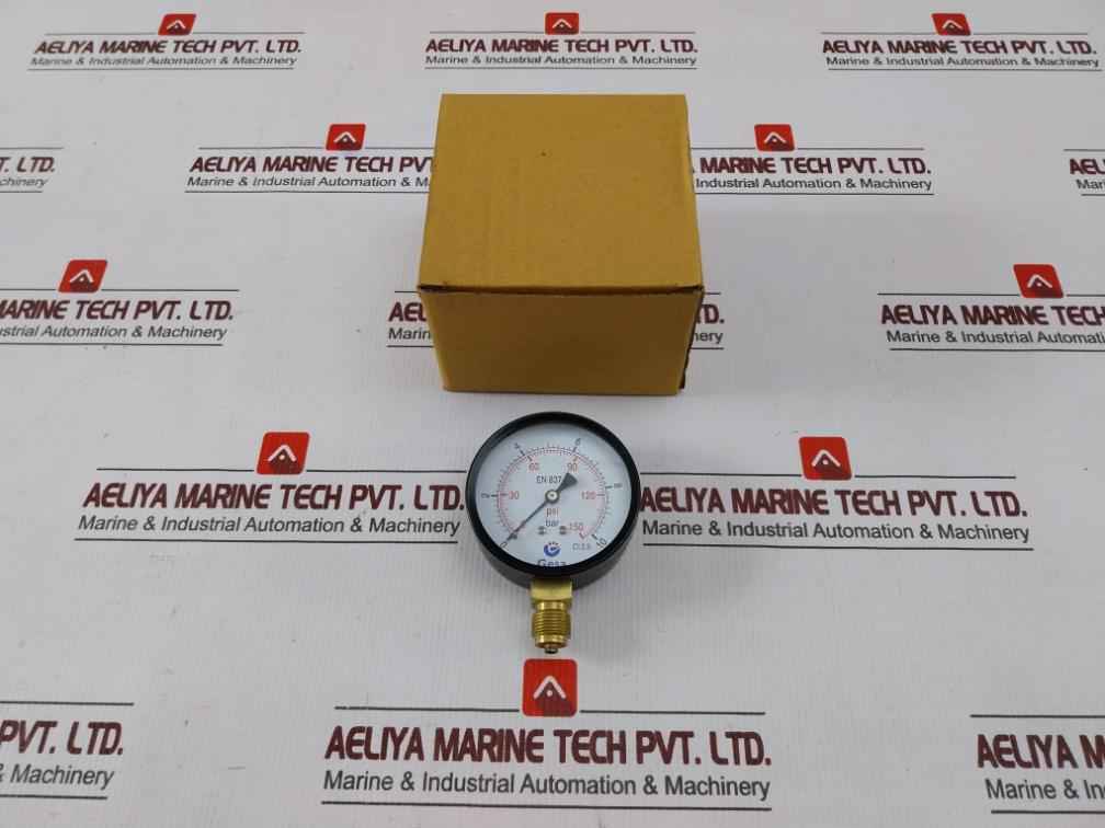 Gesa En837-1 Pressure Gauge 0-10 Bar 0-150 Psi