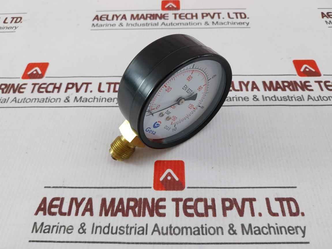 Gesa En837-1 Pressure Gauge 0-10 Bar 0-150 Psi